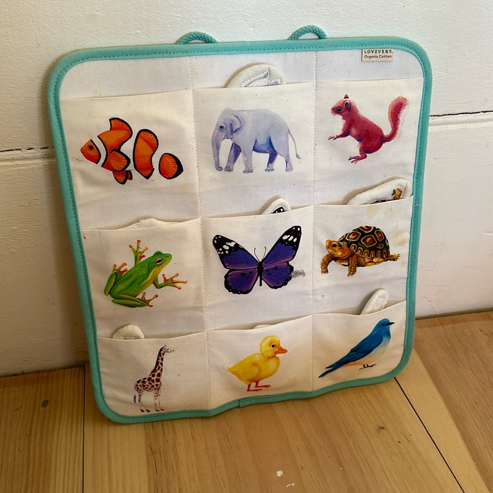 Quilted critter pockets